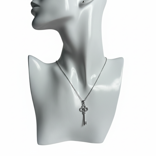 Crystal Key Necklace